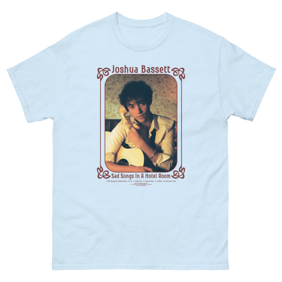 Joshua Bassett Sad Songs Face Unisex classic tee