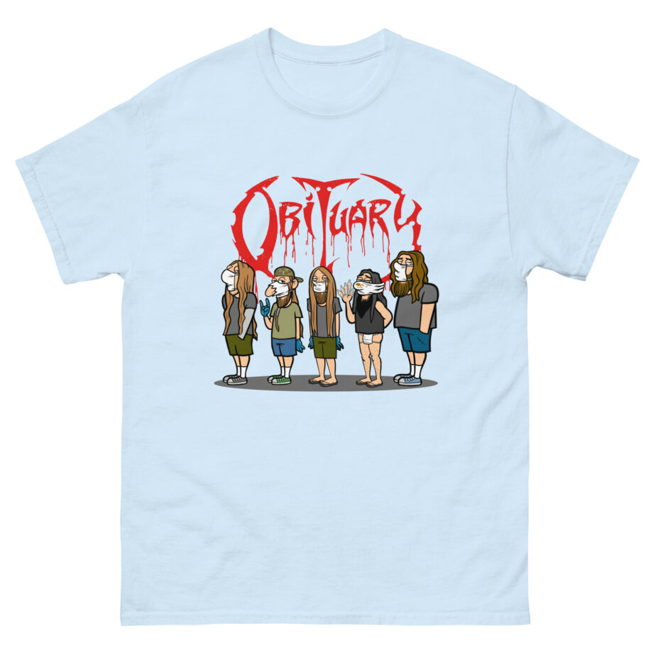 Obituary Stay Safe Unisex classic tee