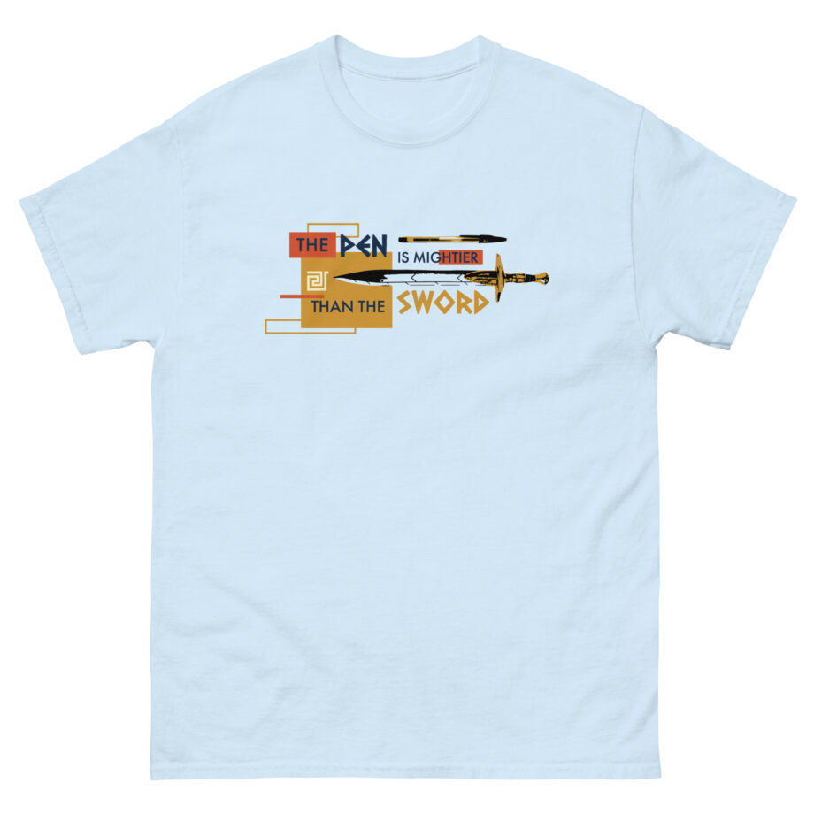 Percy Jackson Pen Mightier Than Sword Unisex classic tee