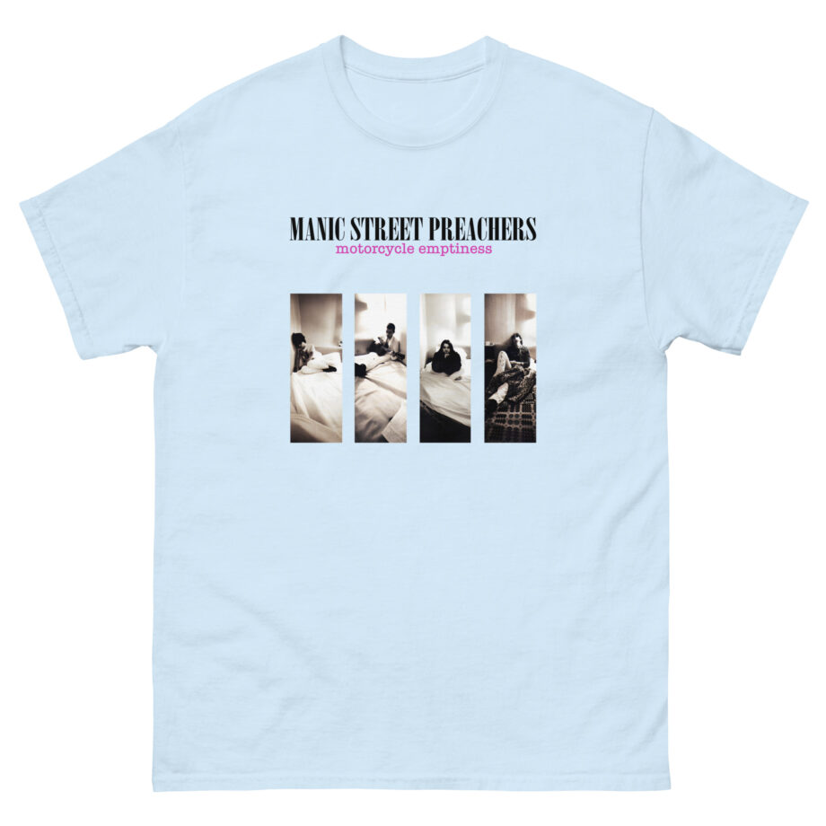 Manic Street Preachers Motorcycle Emptiness Photo Lilac Unisex classic tee
