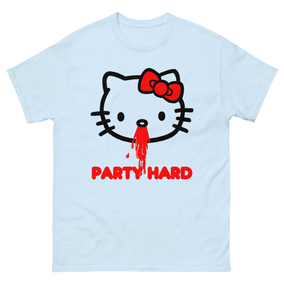 Andrew Wk Hello Party Kitty Parody Unisex classic tee
