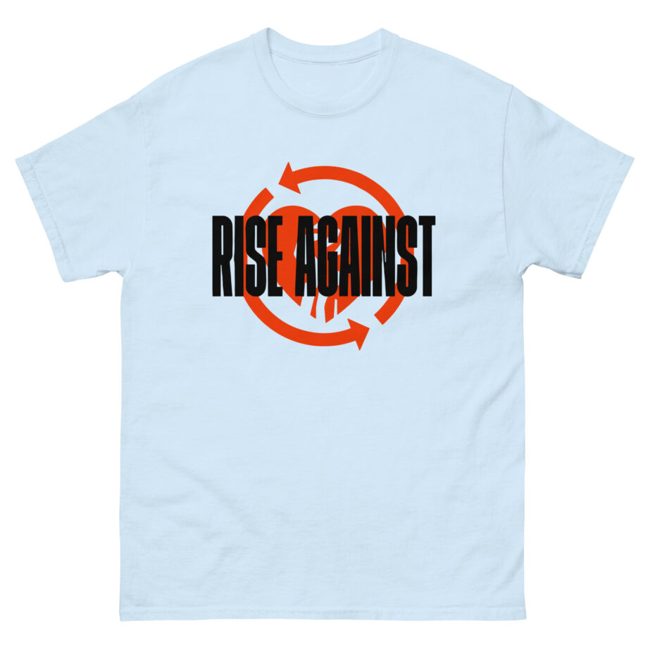 Rise Against Red Heartfist Label Unisex classic tee