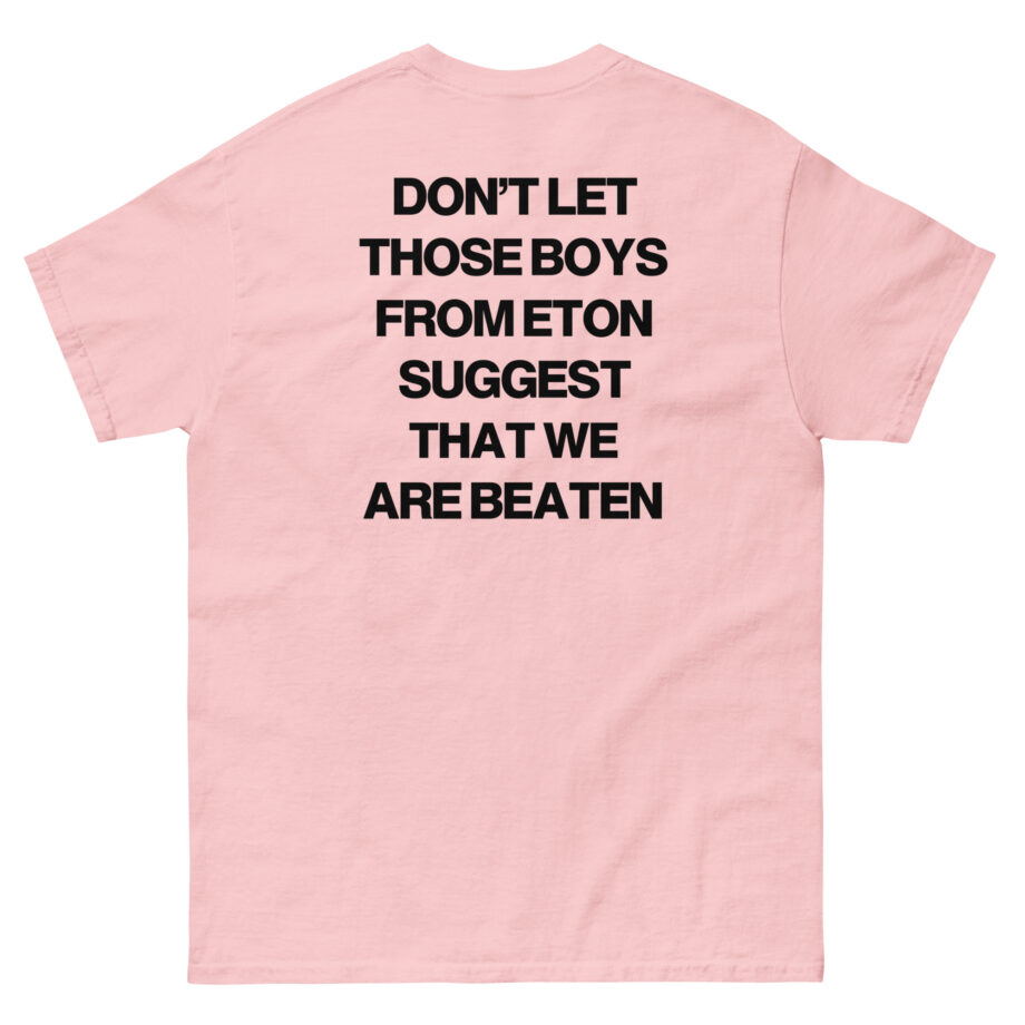 Manic Street Preachers Boys From Eton Unisex classic tee