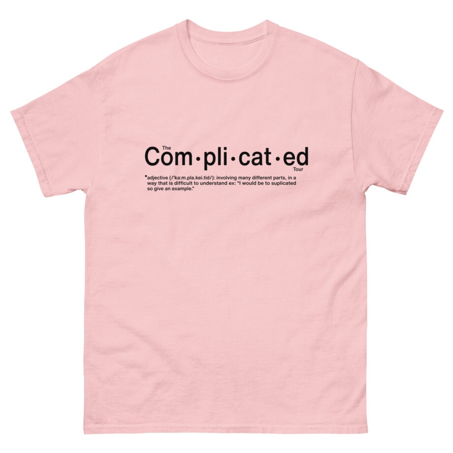 Joshua Bassett Complicated Definition Unisex classic tee