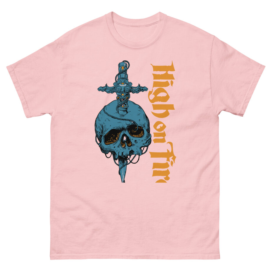 High on Fire Skull Knife Unisex classic tee