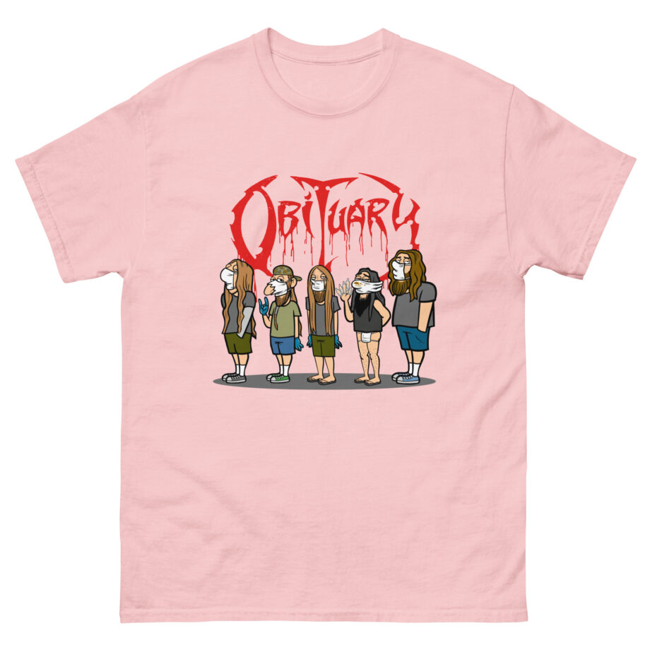 Obituary Stay Safe Unisex classic tee