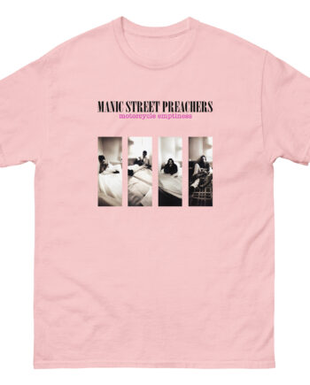 Manic Street Preachers Motorcycle Emptiness Photo Lilac Unisex classic tee