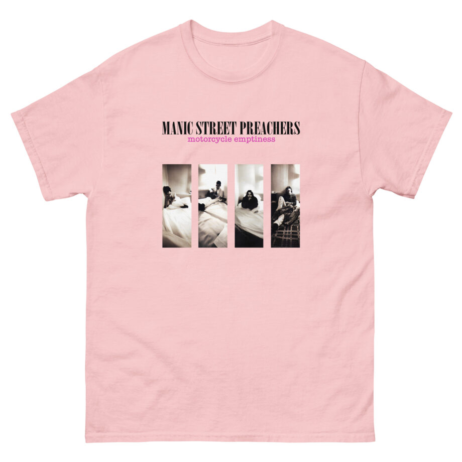 Manic Street Preachers Motorcycle Emptiness Photo Lilac Unisex classic tee