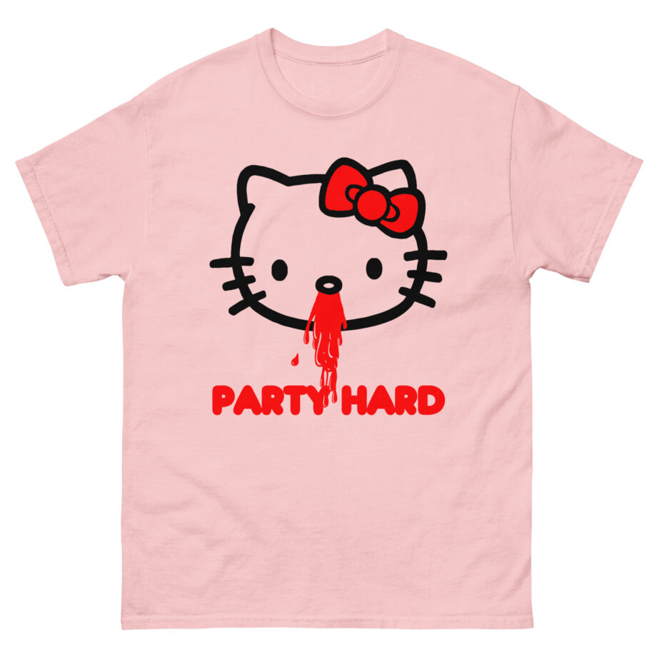 Andrew Wk Hello Party Kitty Parody Unisex classic tee
