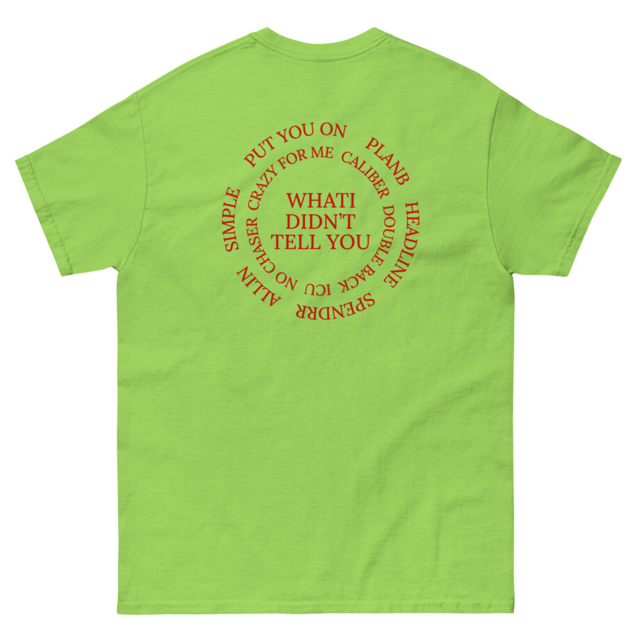 Coco Jones What I Didn't Tell You Unisex classic tee
