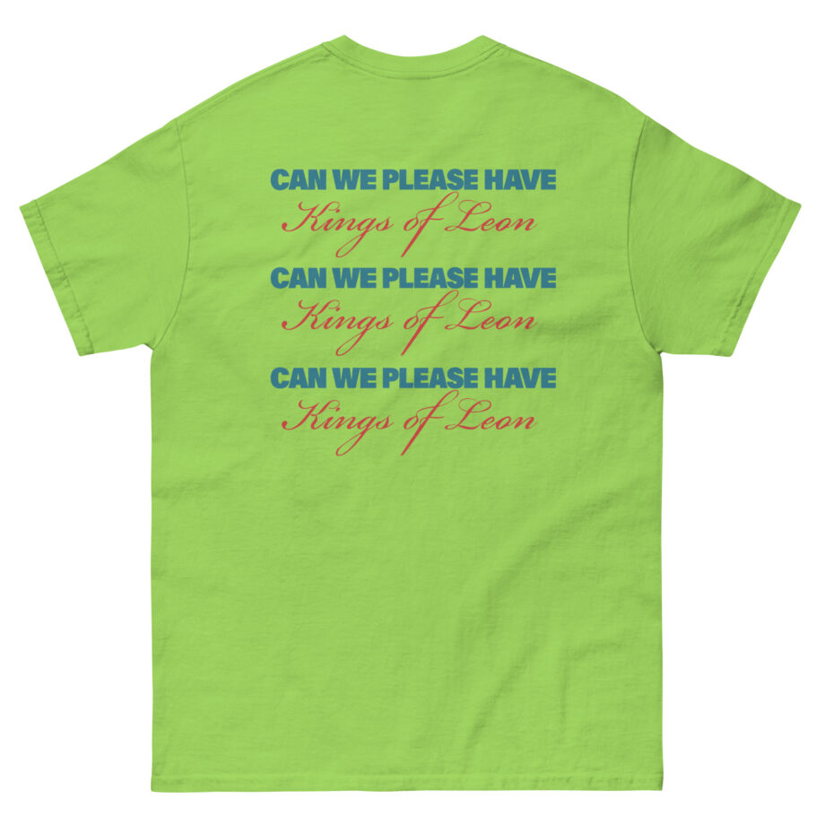 Kings of Leon Can We Please Have Fun Unisex classic tee