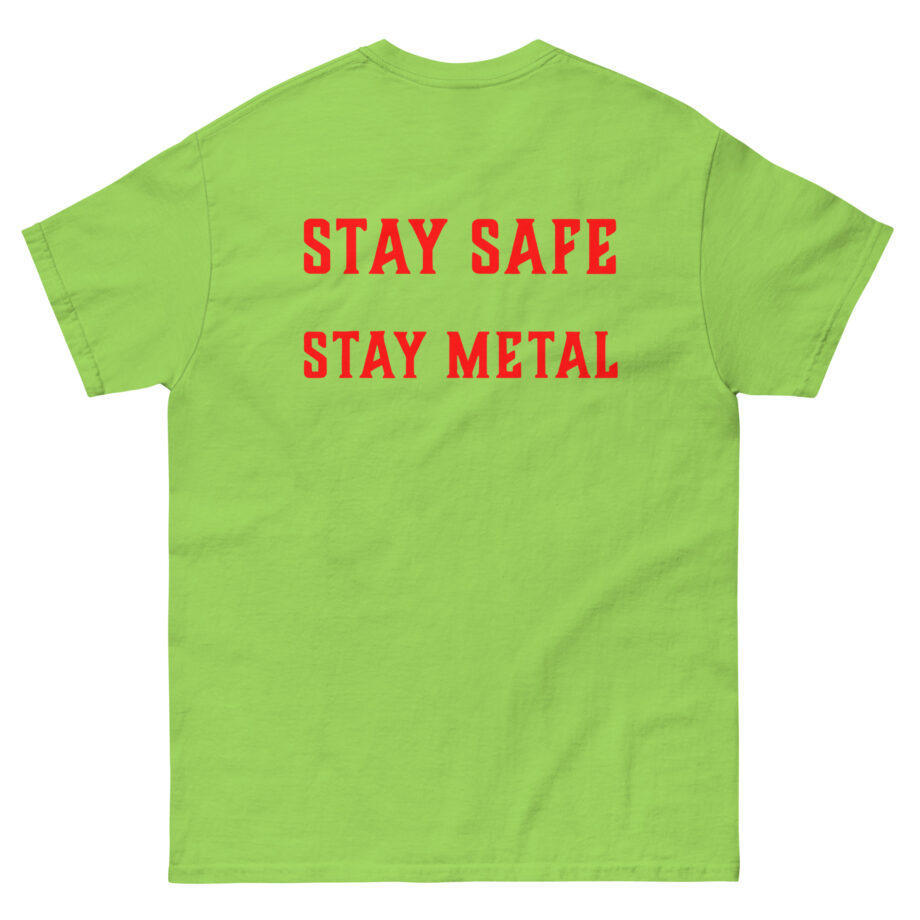 Obituary Stay Safe Unisex classic tee