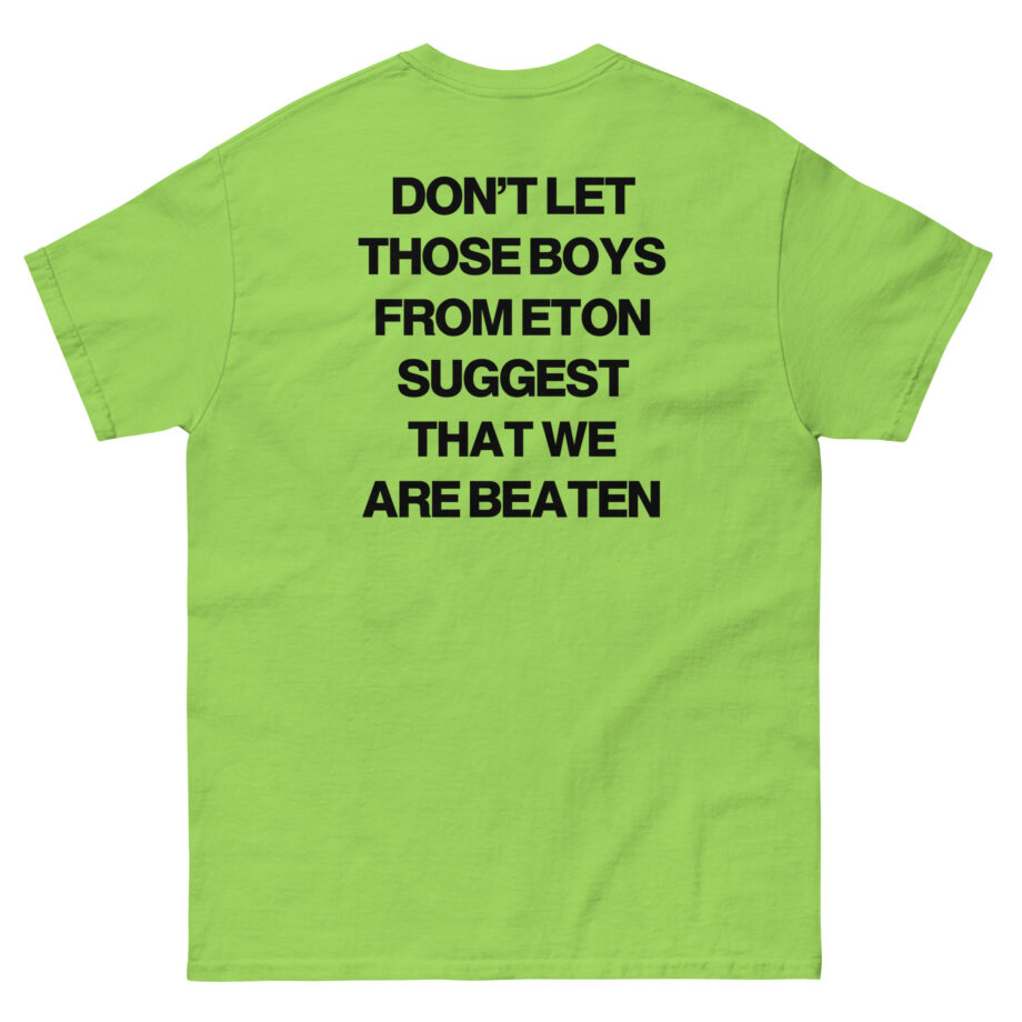 Manic Street Preachers Boys From Eton Unisex classic tee