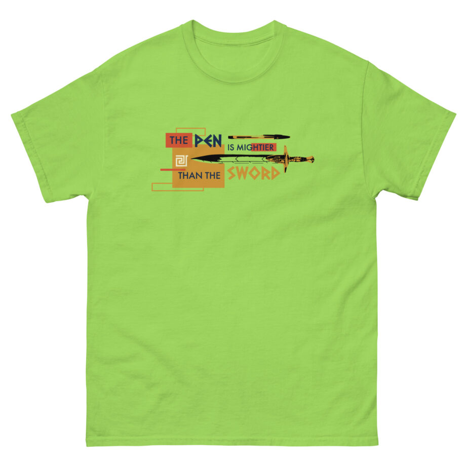 Percy Jackson Pen Mightier Than Sword Unisex classic tee