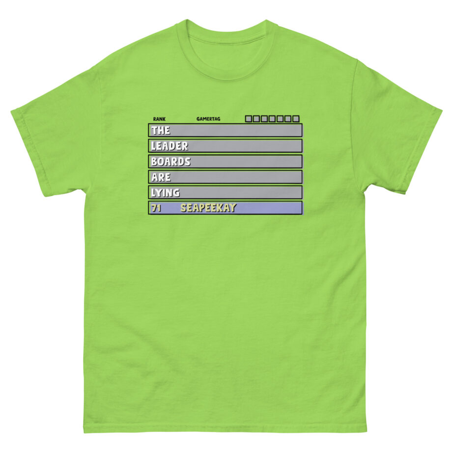 Seapeekay Leaderboard  Unisex classic tee