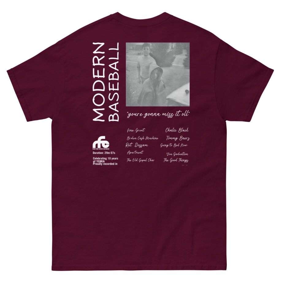 Modern Baseball You're Gonna Miss It All Unisex classic tee
