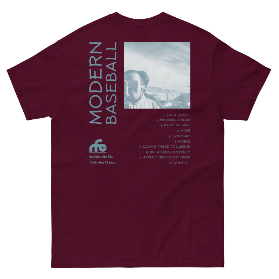 Modern Baseball Holy Ghost Album Unisex classic tee