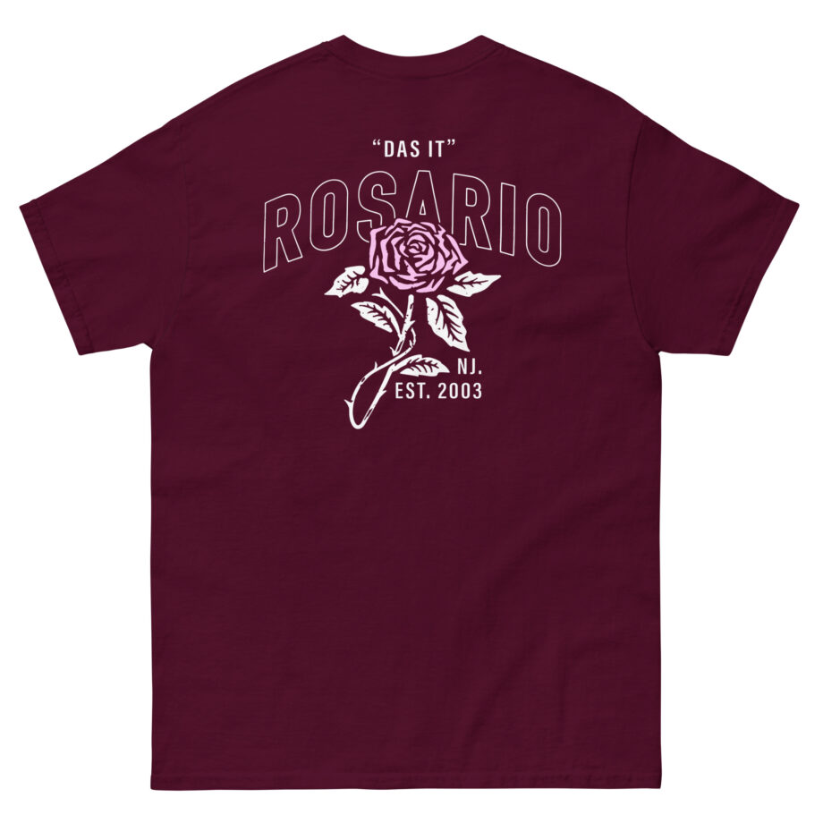 Alejandro Merch Rosario Rose Unisex classic tee