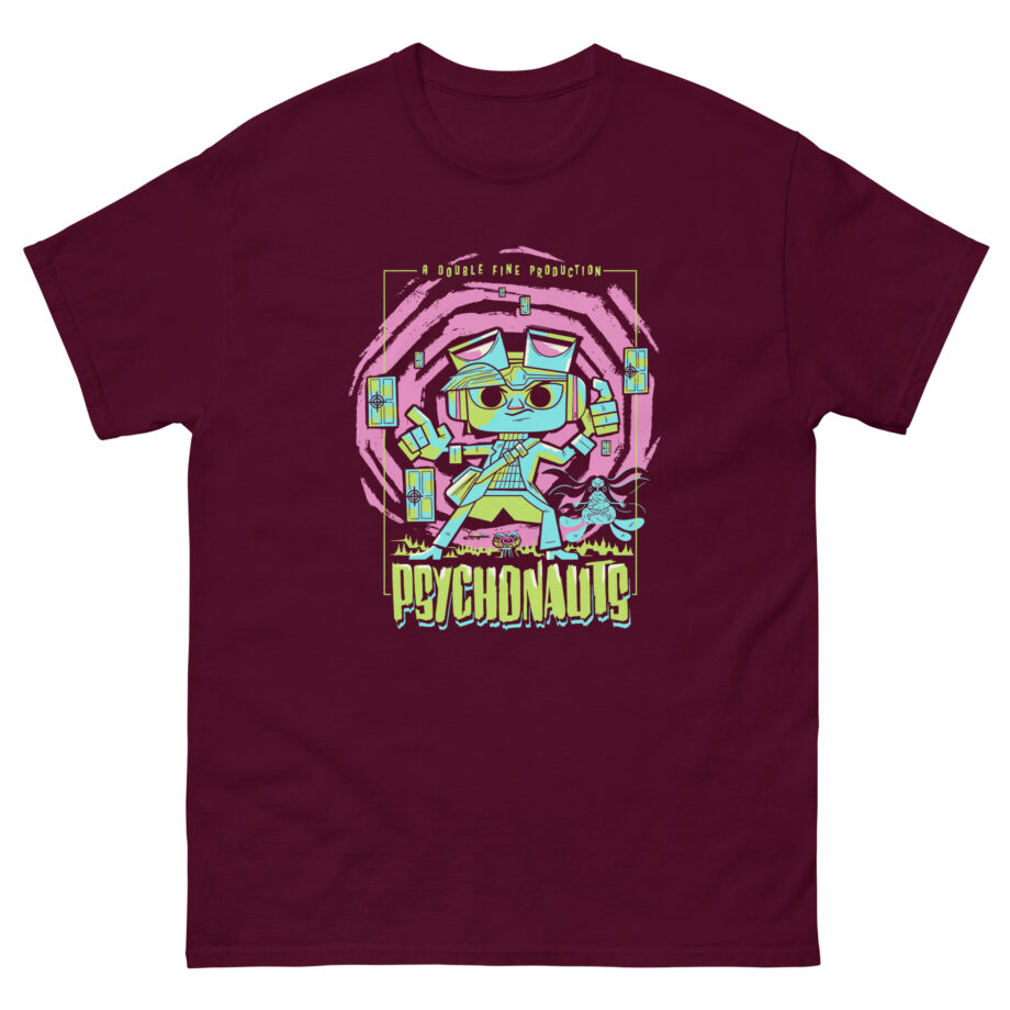 Double Fine Psychic Mystery Unisex classic tee