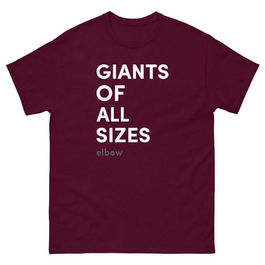 Elbow Audio Giants of All Sizes Unisex classic tee