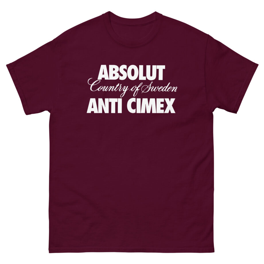Anti Cimex Absolut Country of Sweden Unisex classic tee