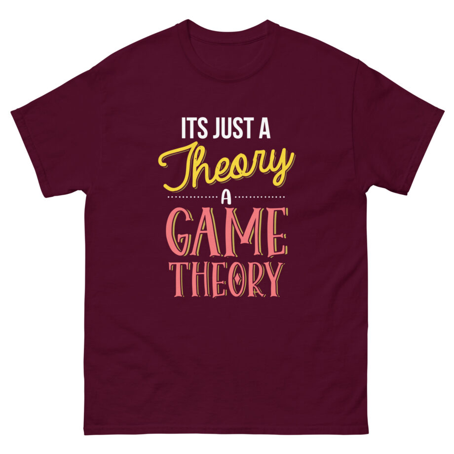 Matpat It's Just a Theory. A Game Theory Unisex classic tee