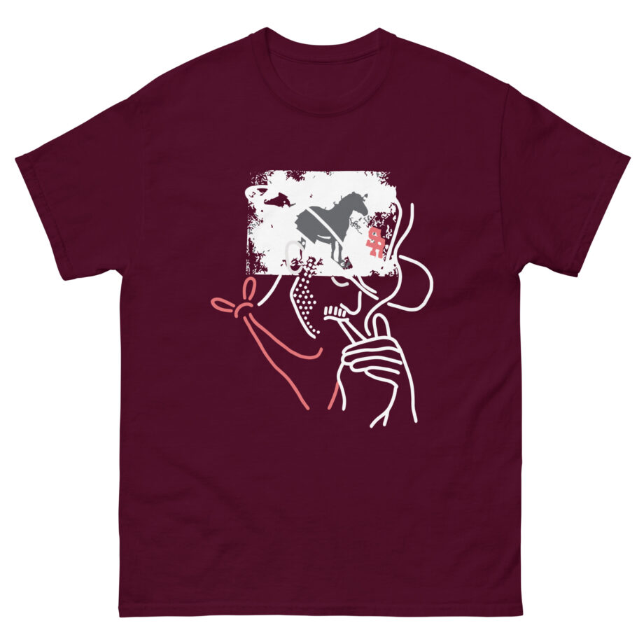 Mike Stud Smoking Cowboy Unisex classic tee