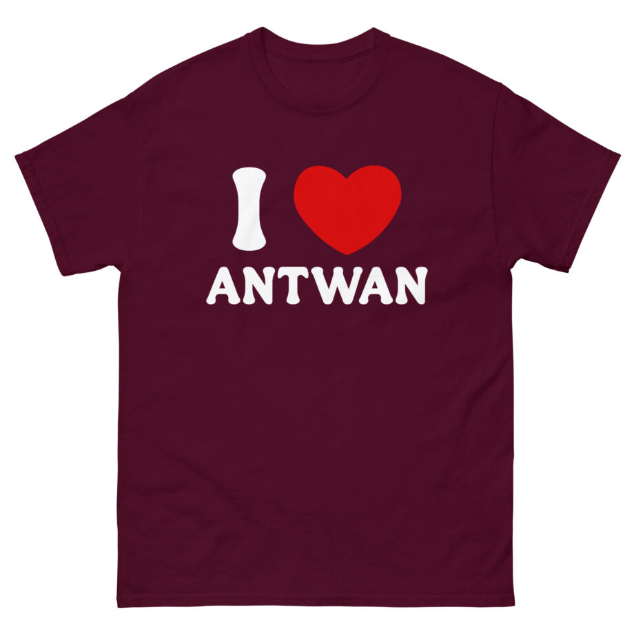 I Love Antwan Unisex classic tee