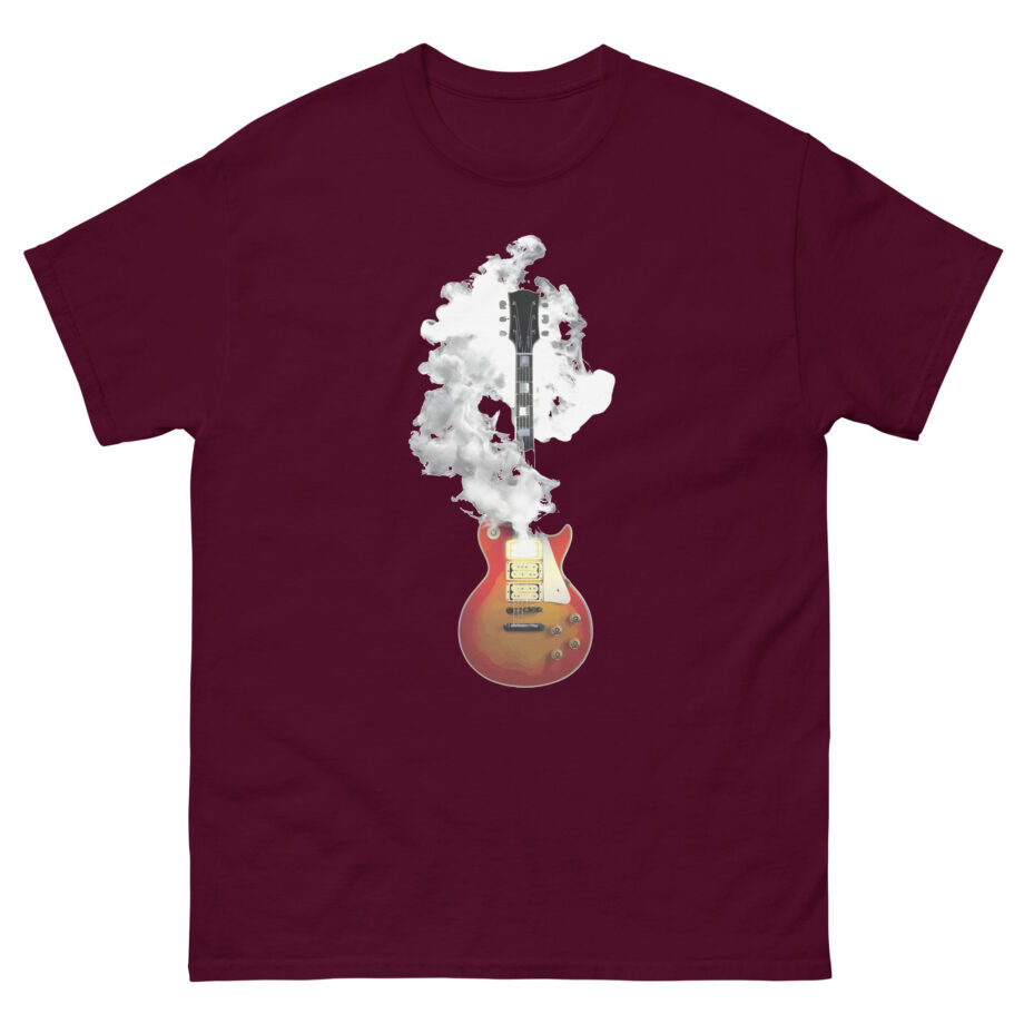Ace Frehley Smoking Guitar Unisex classic tee