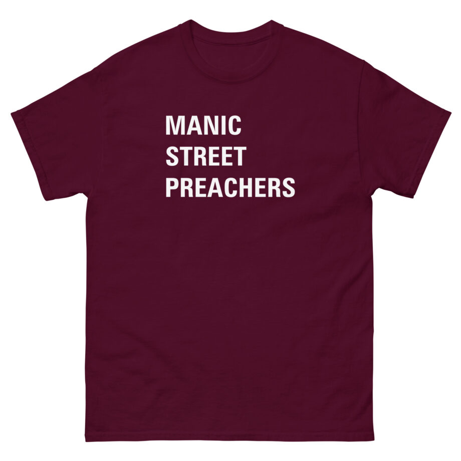 Manic Street Preachers Block Logo Unisex classic tee