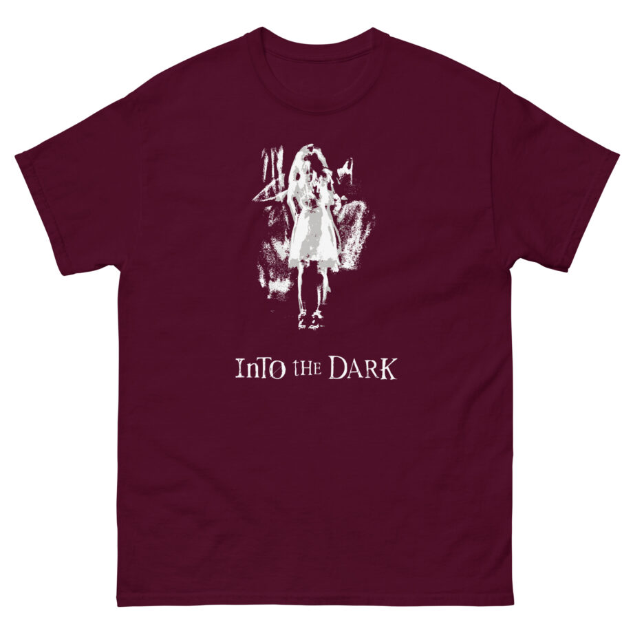 Murder With My Husband Into the Dark the Girl Faded Unisex classic tee