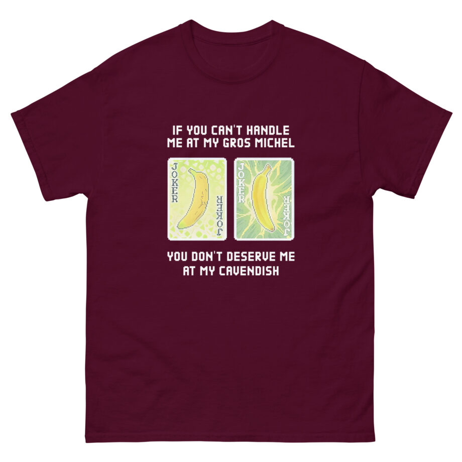Balatro Gros Michel and Cavendish Jokker Banana Unisex classic tee