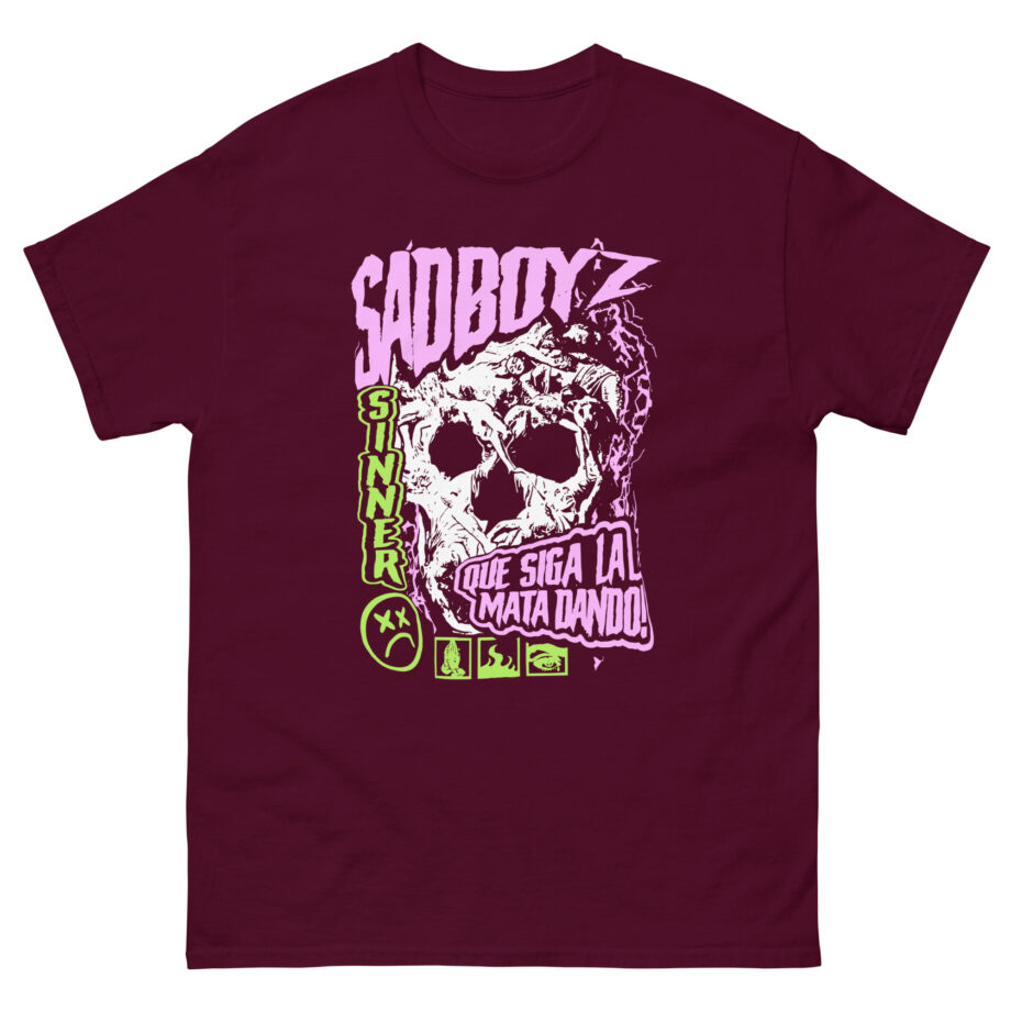 Sad Boyz by Junior H Skull Unisex classic tee