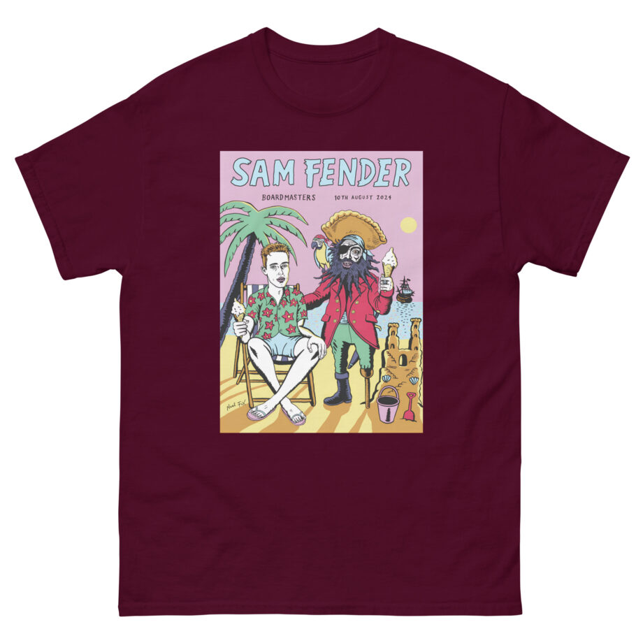 Sam Fender Beach Pirate Unisex classic tee