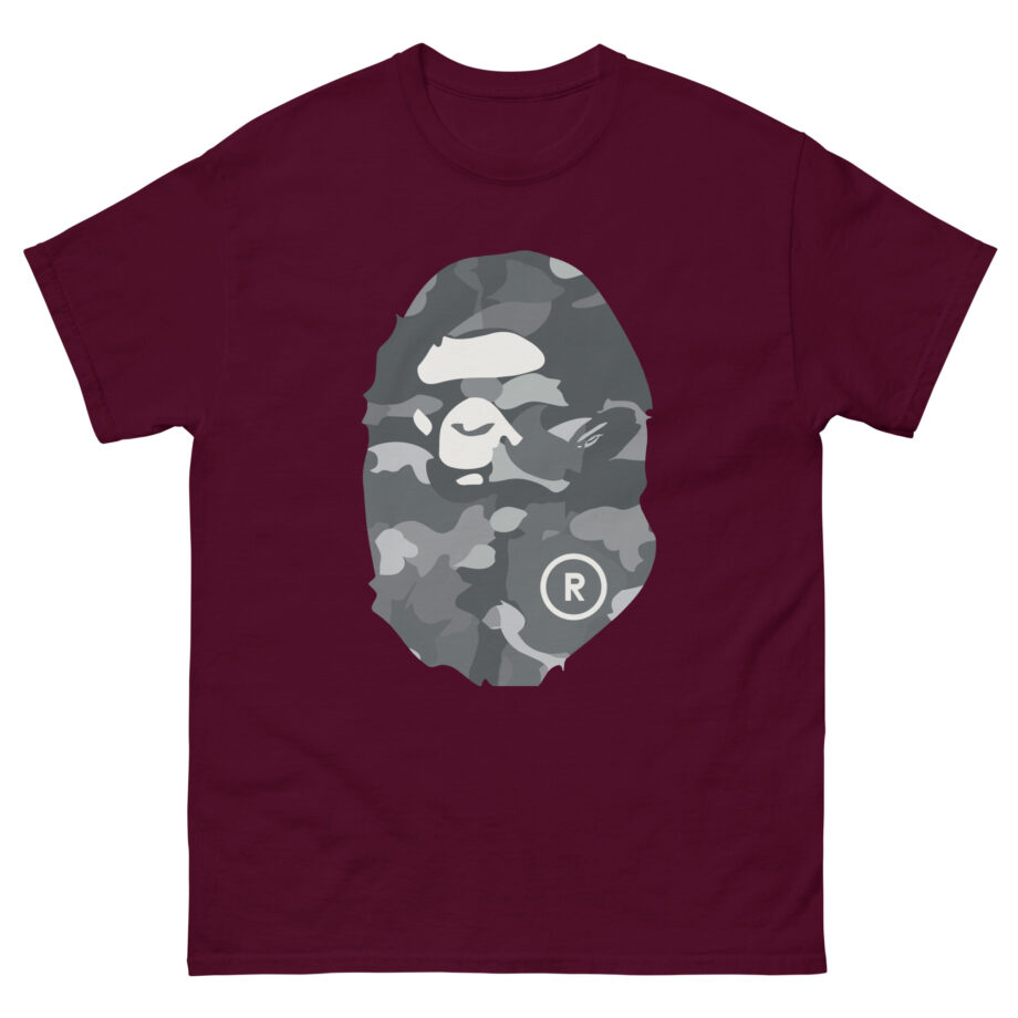 Corey Scherer Bathing Ape Camo Mirror Big Logo Unisex classic tee