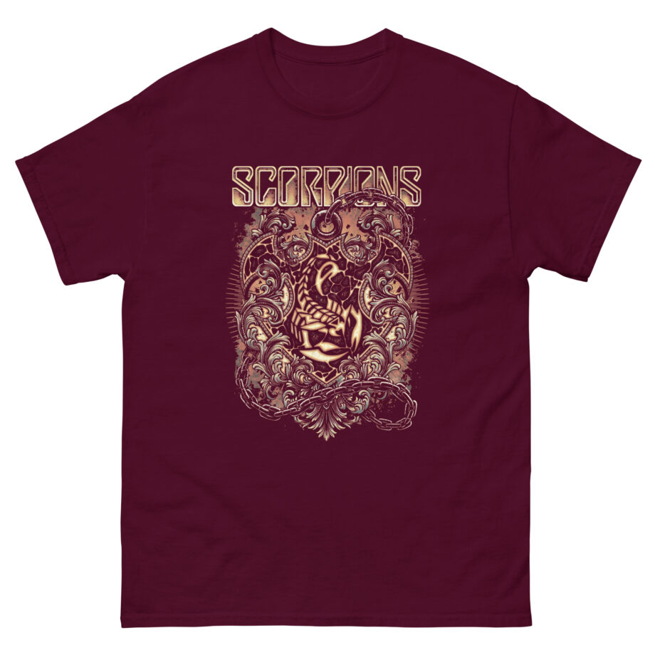 Scorpions Crest in Chains Unisex classic tee