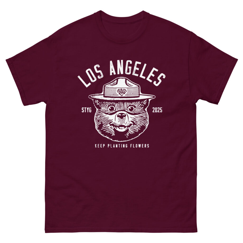 Stick to Your Guns Keep Planting Flowers Los Angeles Unisex classic tee