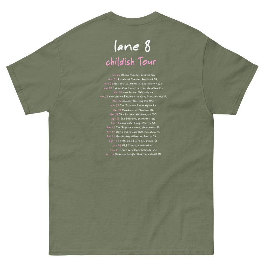 Lane 8 Childish Tour Unisex classic tee