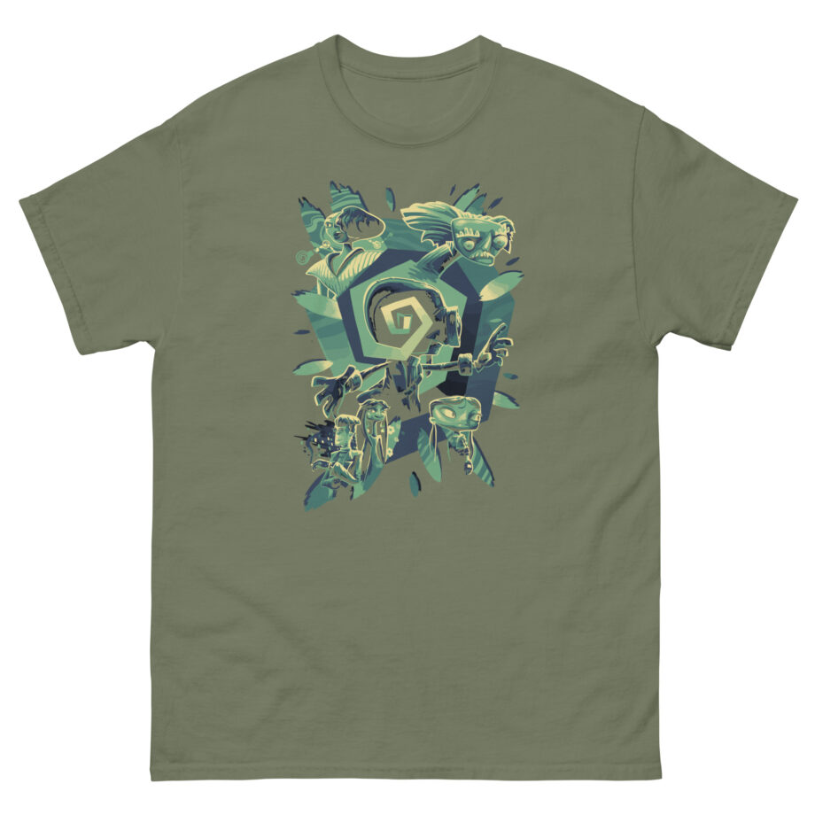 Double Fine Psychodelic Cast Unisex classic tee