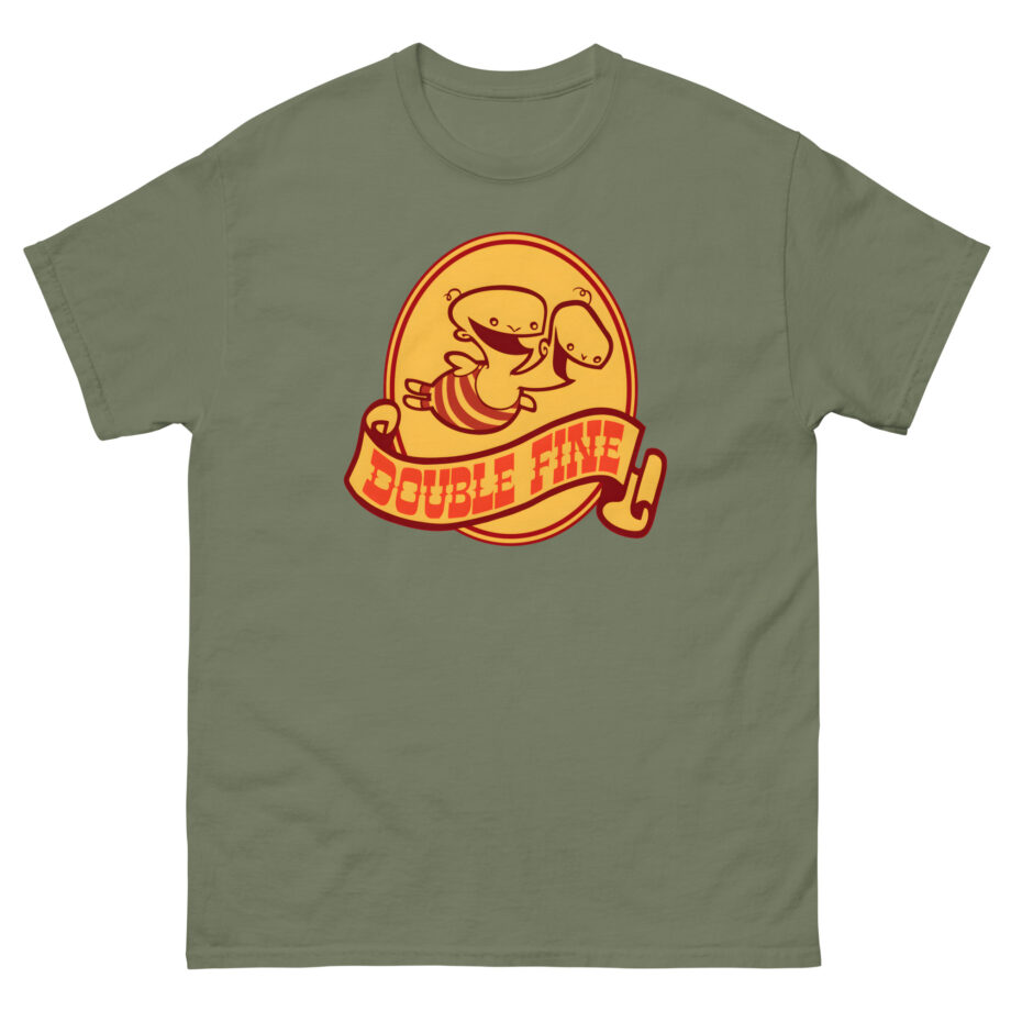 Double Fine Golden Two-headed Baby Unisex classic tee