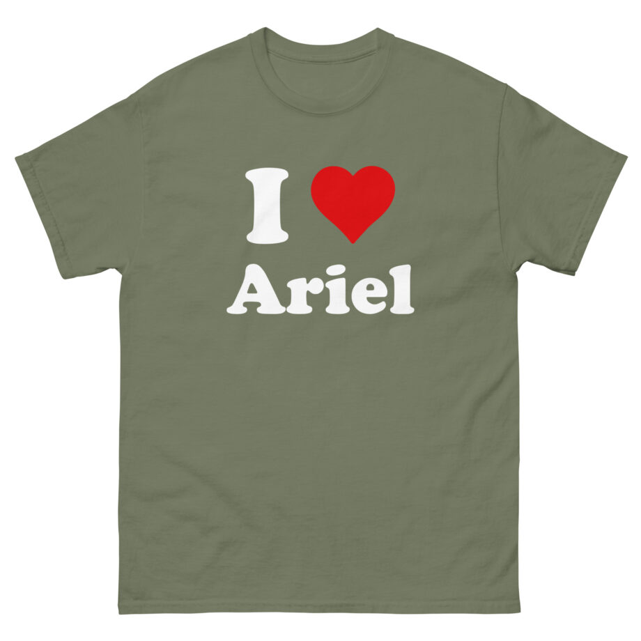 Baby Ariel I Love Ariel Unisex classic tee
