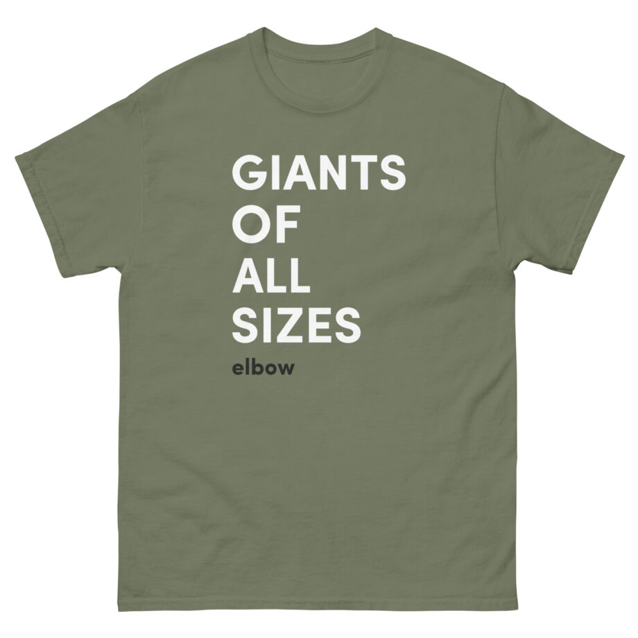Elbow Audio Giants of All Sizes Unisex classic tee