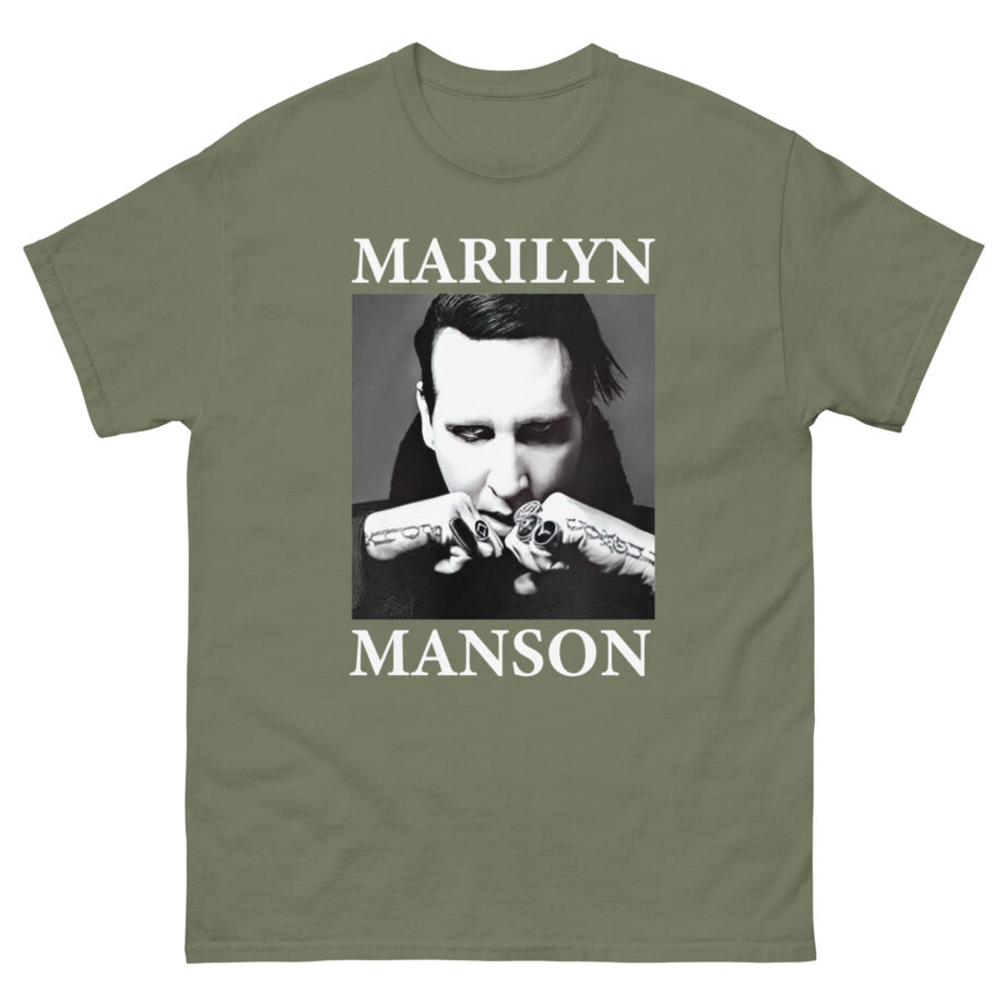 Marilyn Manson Fists Amplified Unisex classic tee