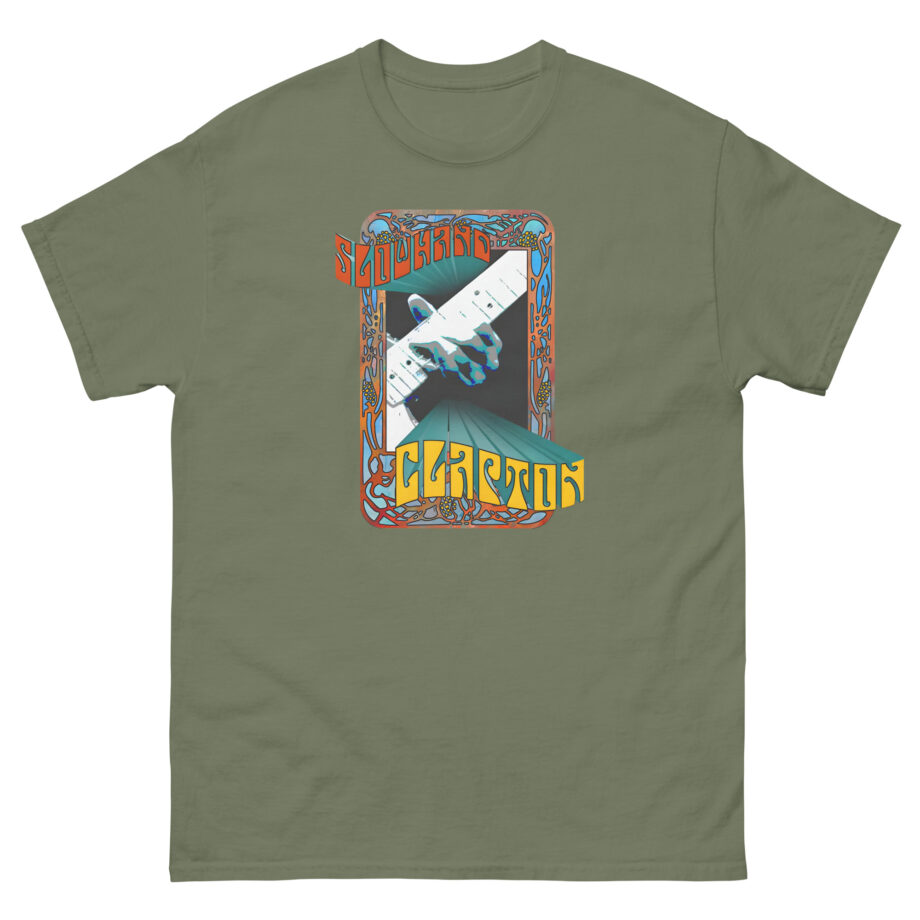 Eric Clapton Psychedelic Slowhand  Unisex classic tee
