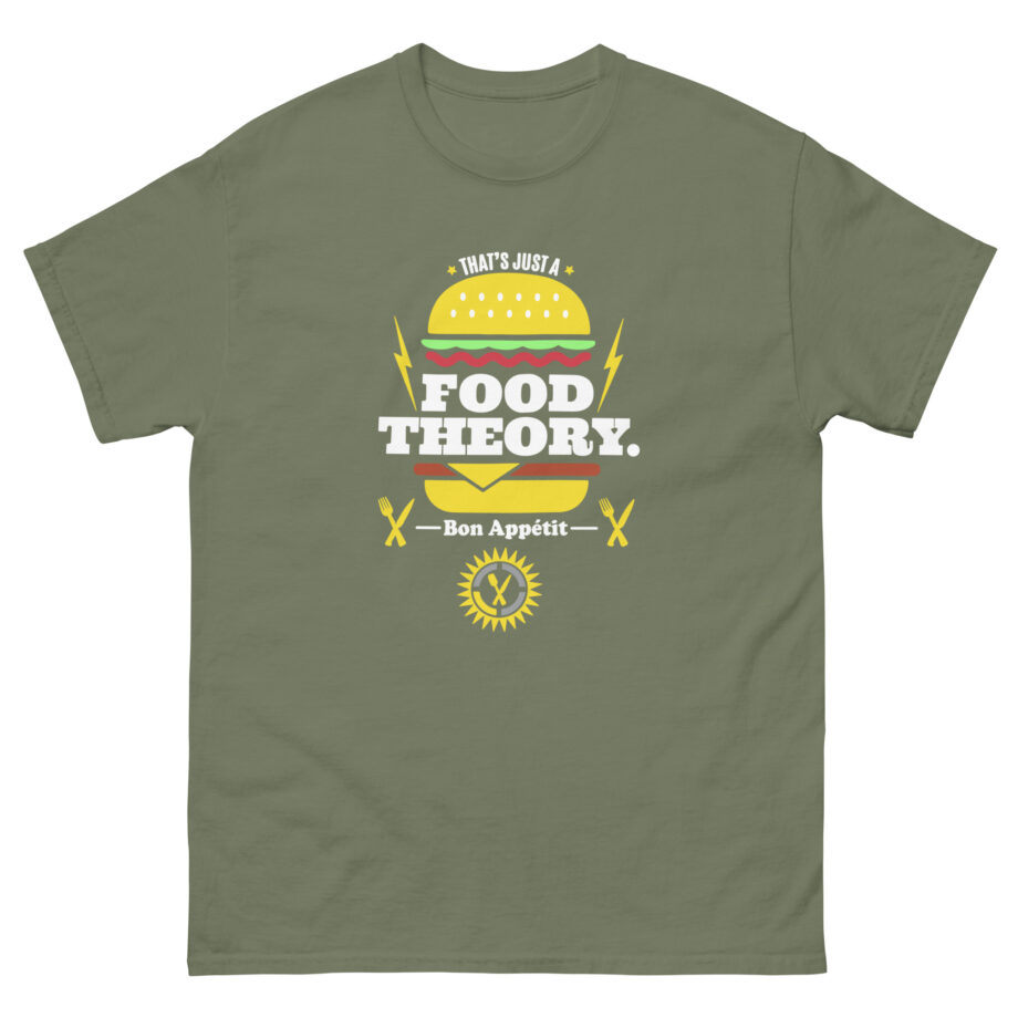 Matpat Game Theory Food Theory Flaming Hot Unisex classic tee