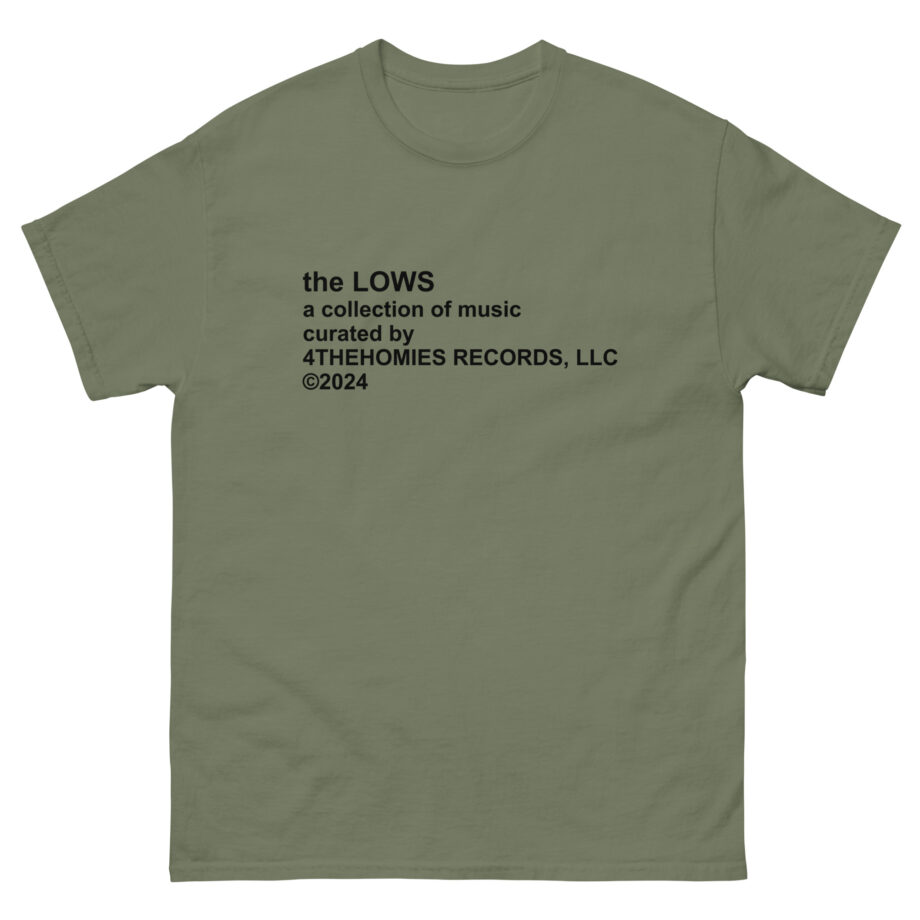 Mike Stud Keepgoing "the Lows" Eras Unisex classic tee