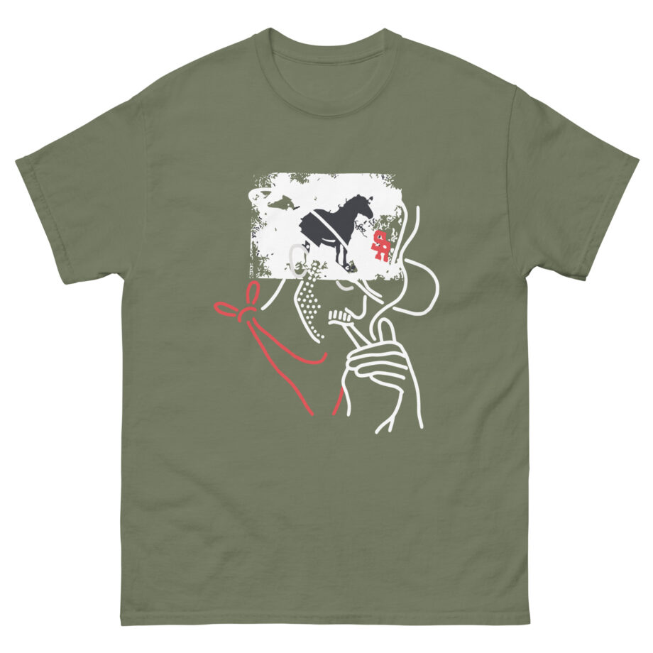 Mike Stud Smoking Cowboy Unisex classic tee