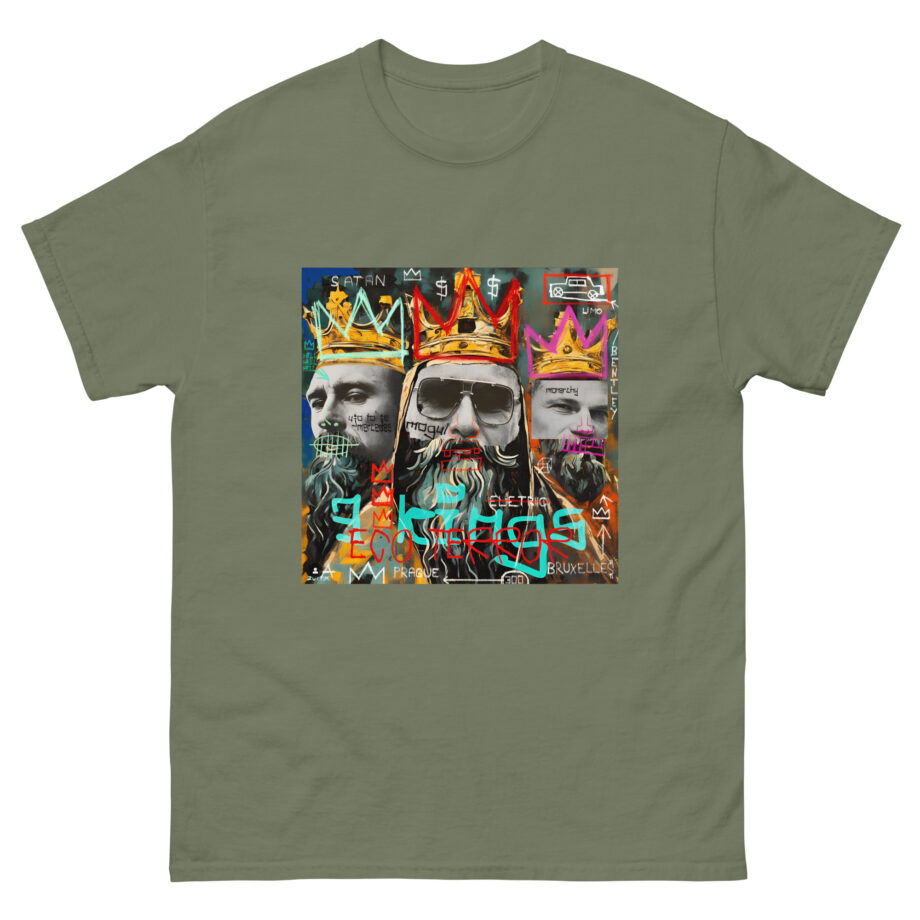 Koza Bobkov Traja Králi Eco Terror Unisex classic tee