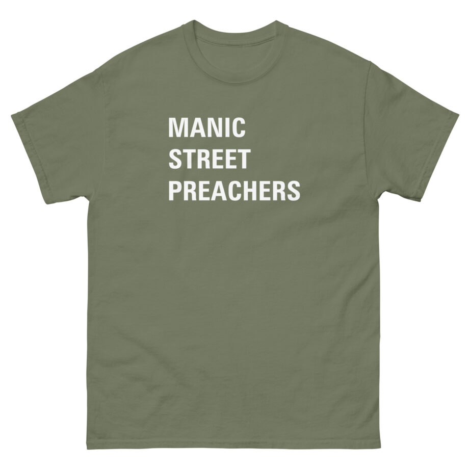 Manic Street Preachers Block Logo Unisex classic tee