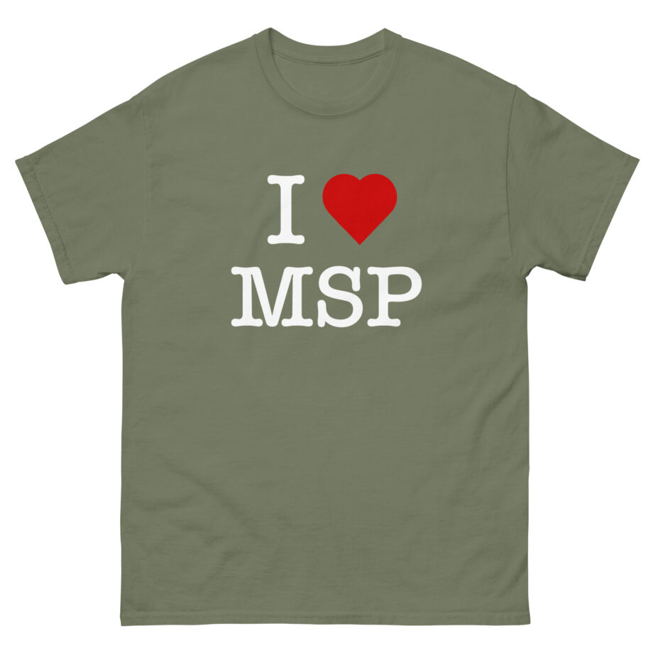 Manic Street Preachers I Heart Msp Unisex classic tee